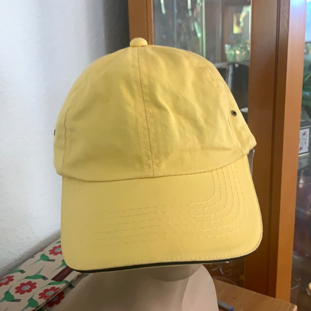 Stetson bright yellow ball hat adjustable